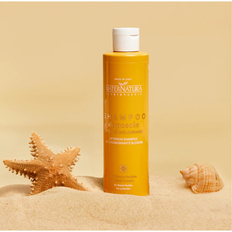 Shampoo doposole Fiori di Melograno 250 ml - MaterNatura