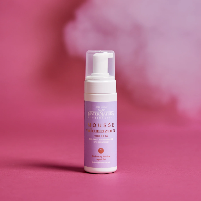 Mousse volumizzante alla Violetta 150 ml - Maternatura Mousse volumizzante alla Violetta 150 ml - Maternatura