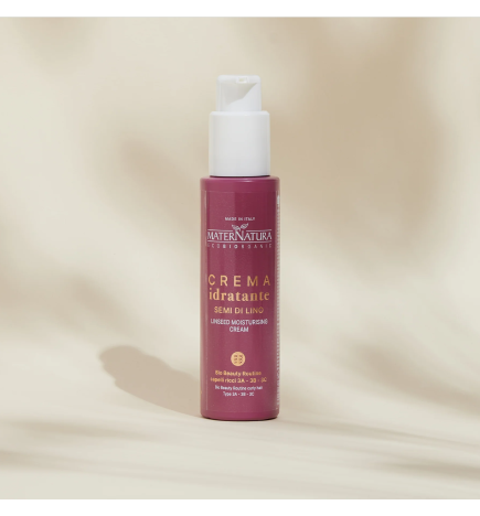 Crema idratante capelli ricci ai semi di lino 100 ml - MaterNatura