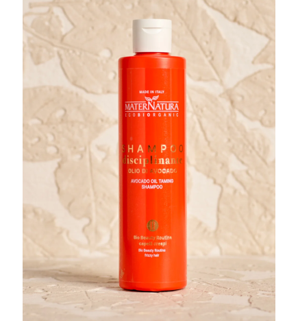 Shampoo disciplinante all'Olio di Avocado 250 ml - Maternatura
