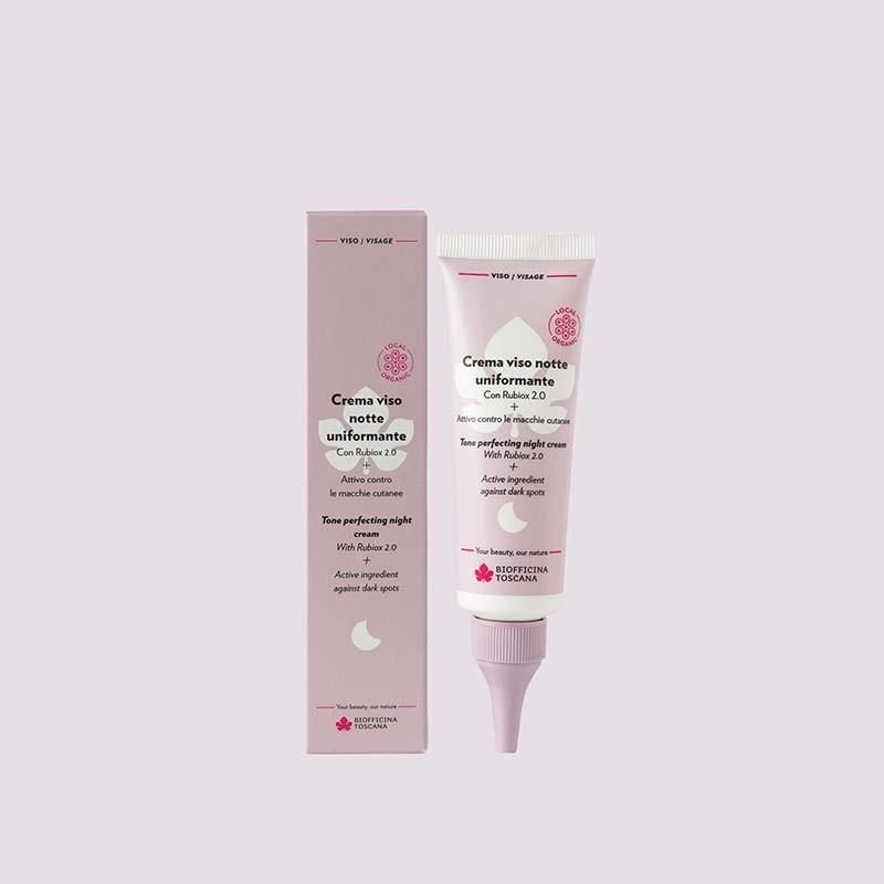 Crema viso notte uniformante 50 ml - Biofficina Toscana Crema viso notte uniformante 50 ml - Biofficina Toscana