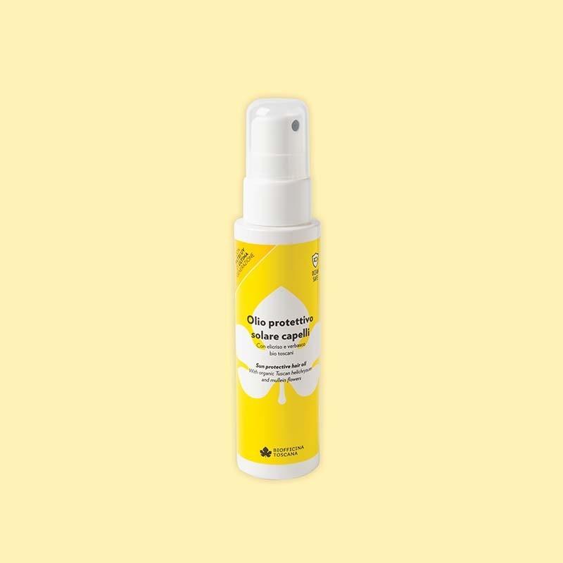 Olio protettivo solare capelli 100 ml - Biofficina Toscana Olio protettivo solare capelli 100 ml - Biofficina Toscana